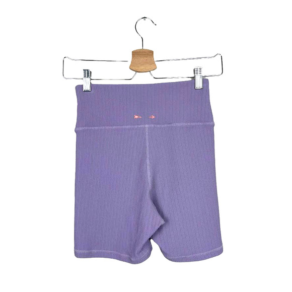 The Upside Jacquard Mini Spin Shorts in Lavender Size Small - Picture 3 of 12